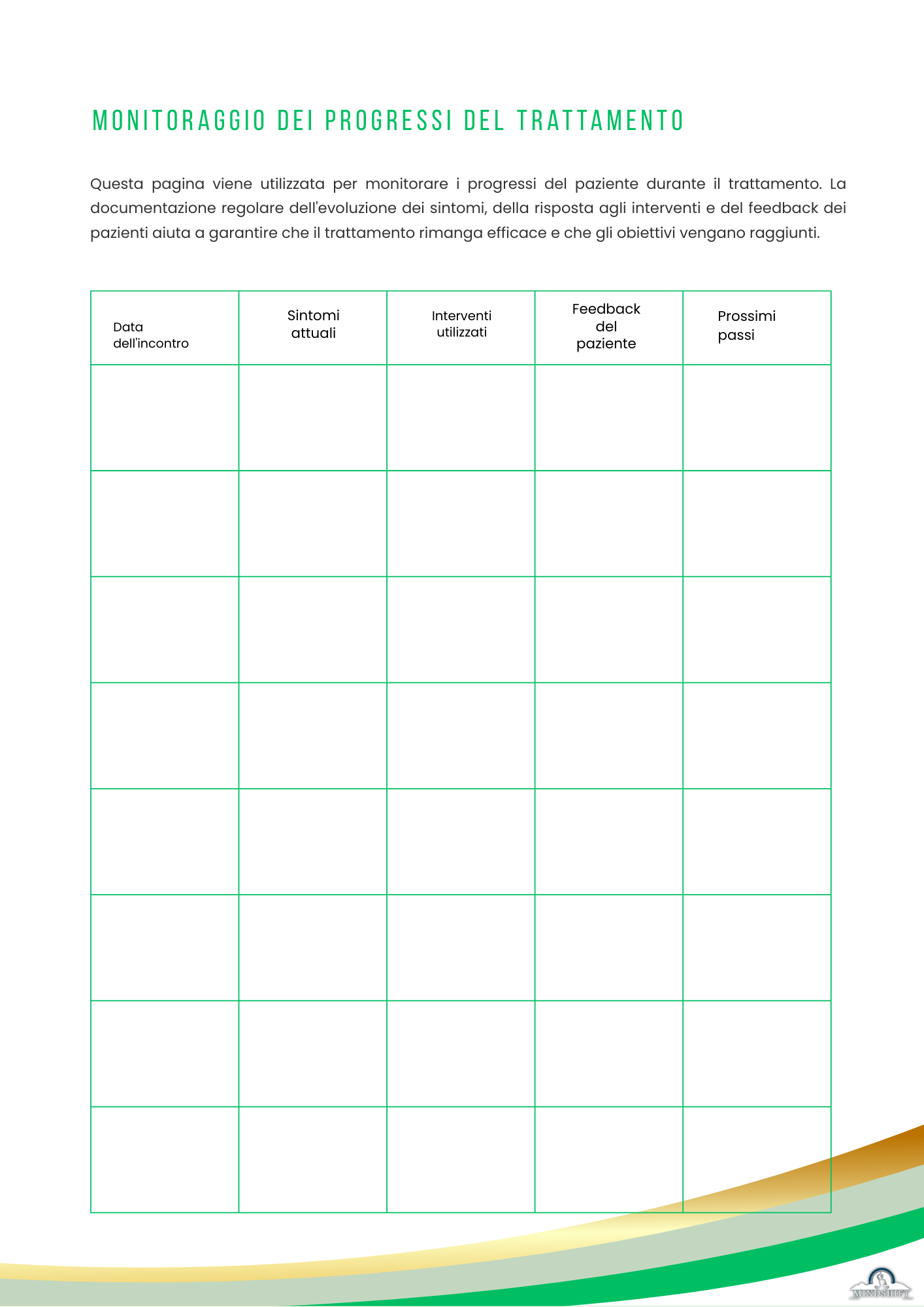 PLANNER DEL TERAPISTA 2025