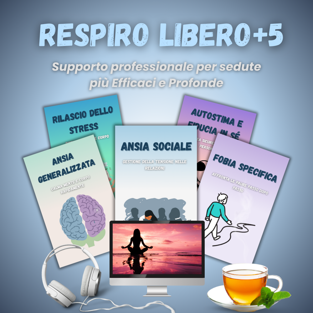 Respiro Libero + 5 Meditazioni Guidate per Terapeuti