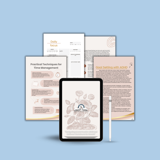 ADHD and Wellness Worksheets for Growth